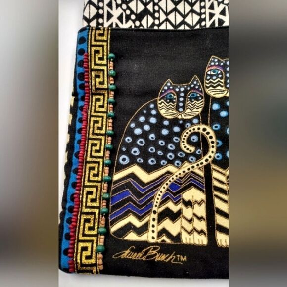 Laurel Burch Cat Purse Bag Crossbody Kitty Handbag - Picture 4 of 16